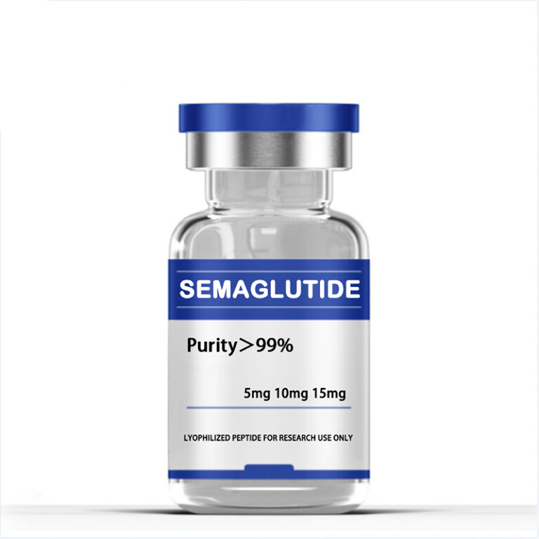 99% purity Weight Loss GLP-1 Semaglutide Injection Peptides Vials 5mg 10mg 15mg Top Fat Burning CAS:910463-68-2