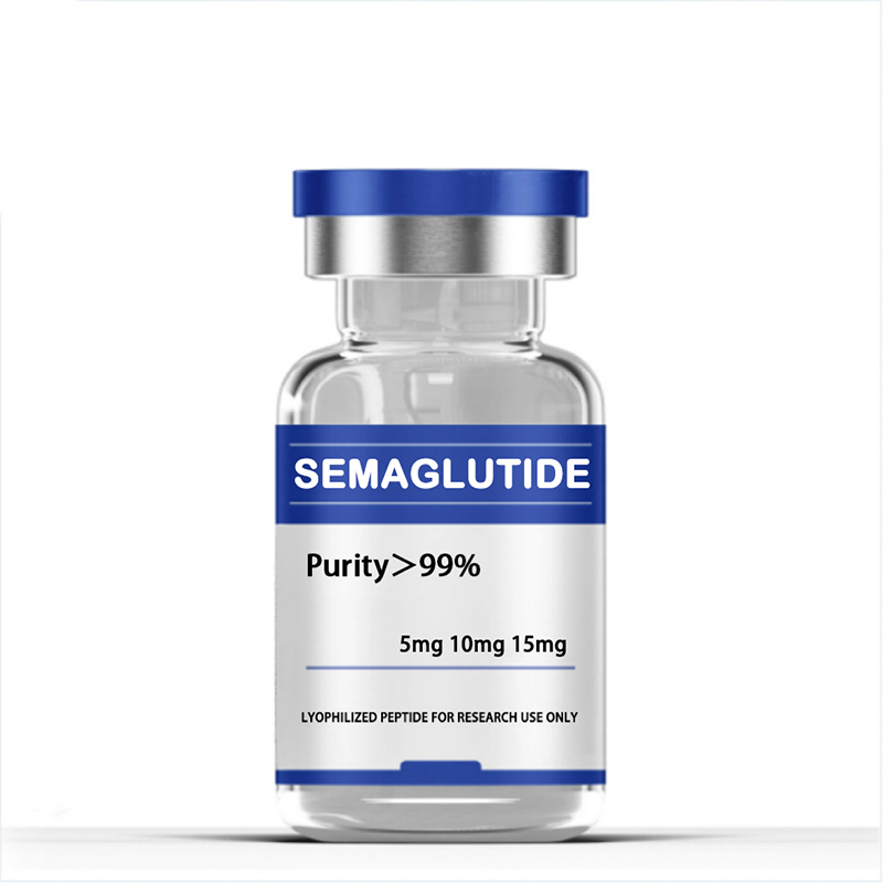 99% purity Weight Loss GLP-1 Semaglutide Injection Peptides Vials 5mg 10mg 15mg Top Fat Burning CAS:910463-68-2